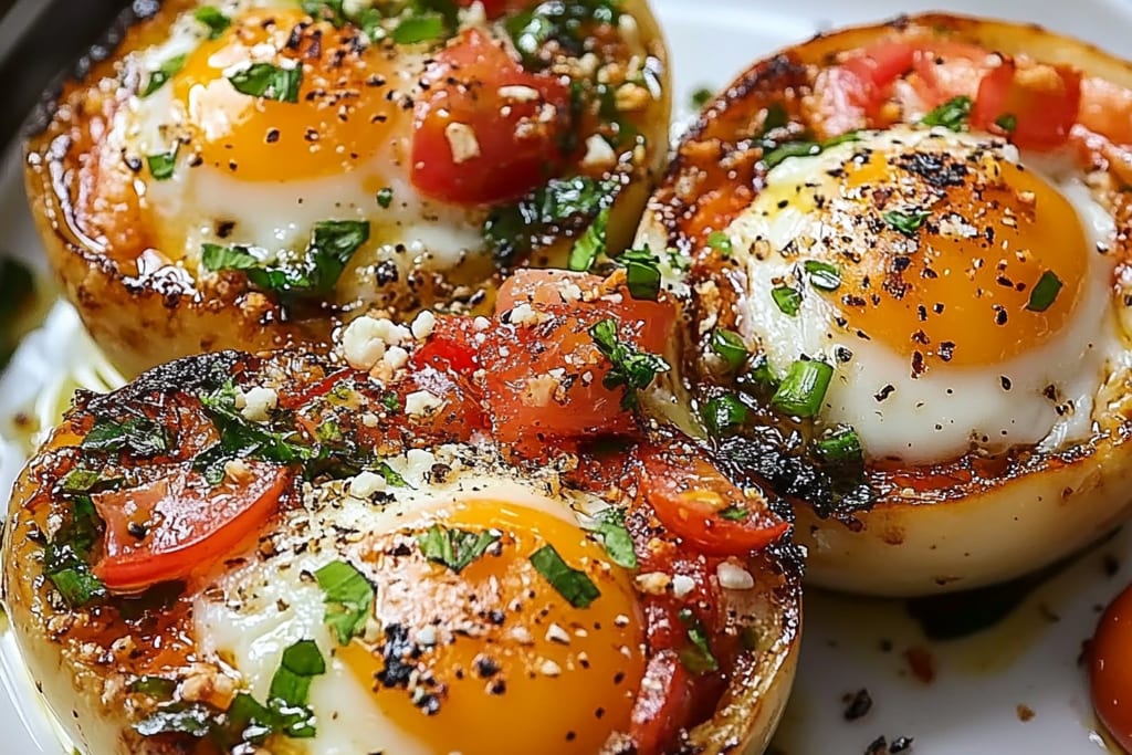 Mediterranean Baked Feta Eggs: An Incredible Amazing Breakfast
