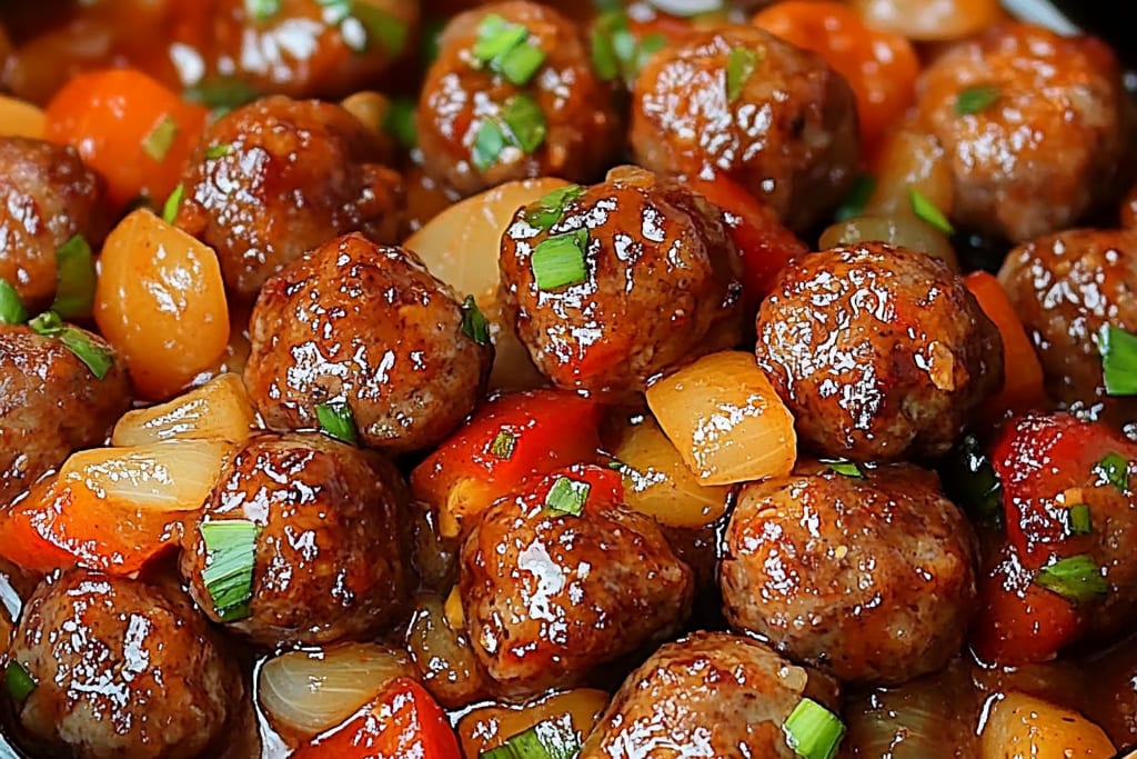 Sweet & Sour Meatballs: An Amazing Ultimate Recipe
