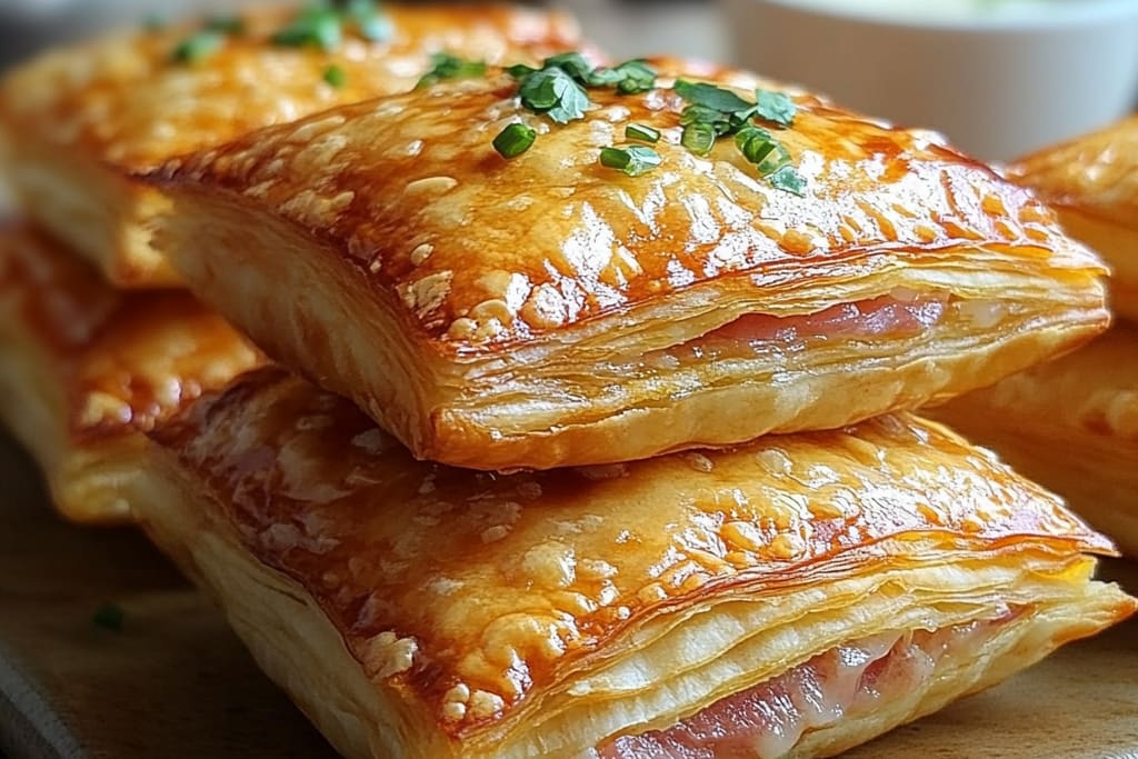Crispy Ham & Cheese Puff Pastry Snacks: An Incredible 7-Step Recipe