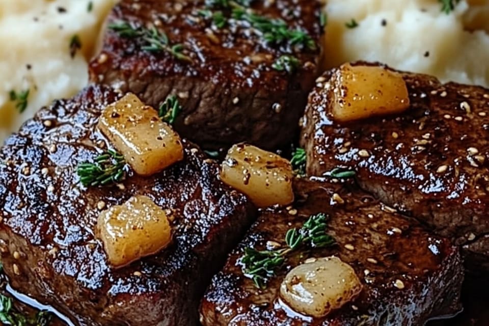 Garlic Butter Steak Bites & Mash: An Incredible Ultimate Recipe