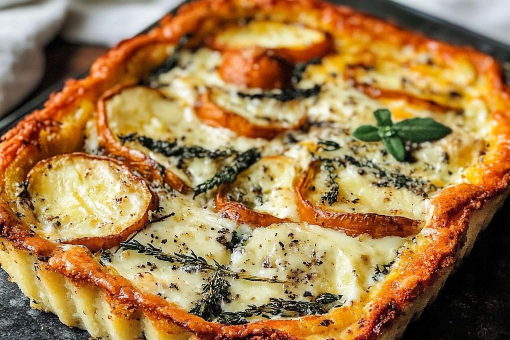 Tarte Salée Sans Farine à la Patate Douce : Une Alternative Incroyable et Colorée