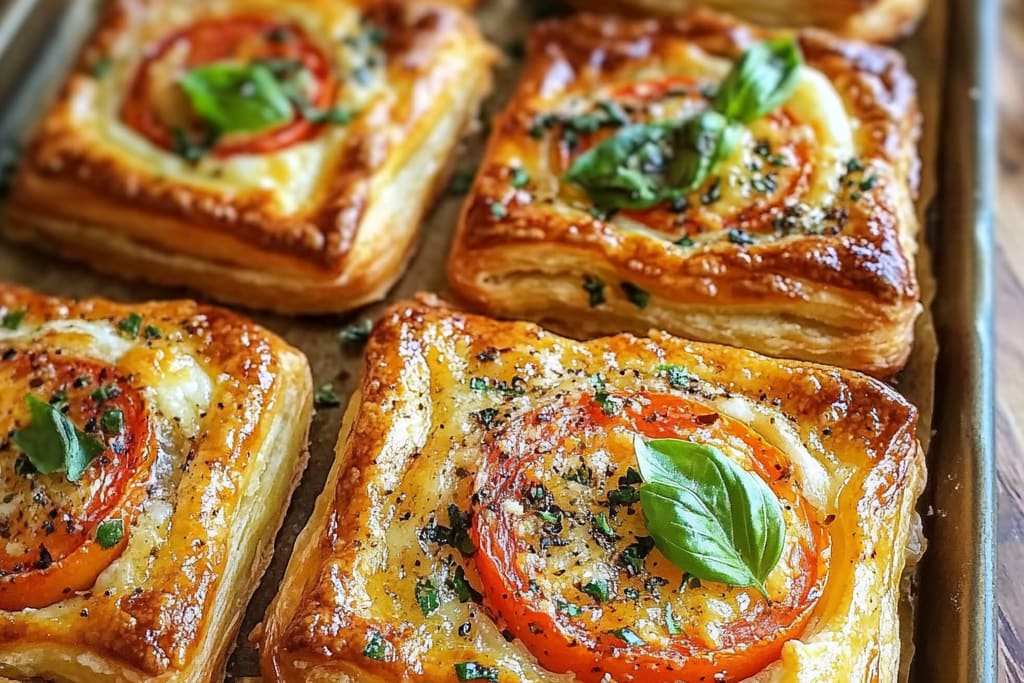 Tomato Tartlets with Puff Pastry: An Incredible Easy Recipe