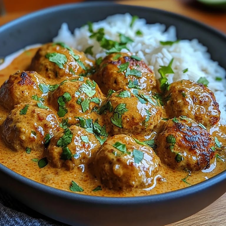 Creamy Coconut Curry Meatballs: An Amazing Ultimate Recipe You’ll Love