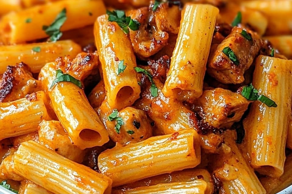 Creamy Chicken and Chorizo Pasta: An Amazing Ultimate 7-Step Recipe