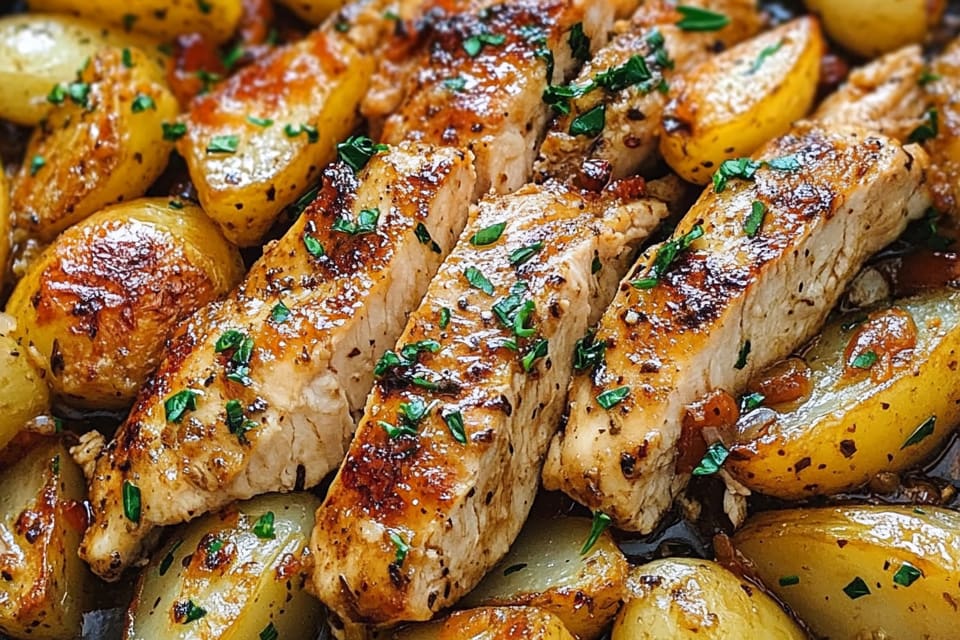 Garlic Butter Chicken and Potatoes Skillet: An Incredible One-Pan Comfort Meal