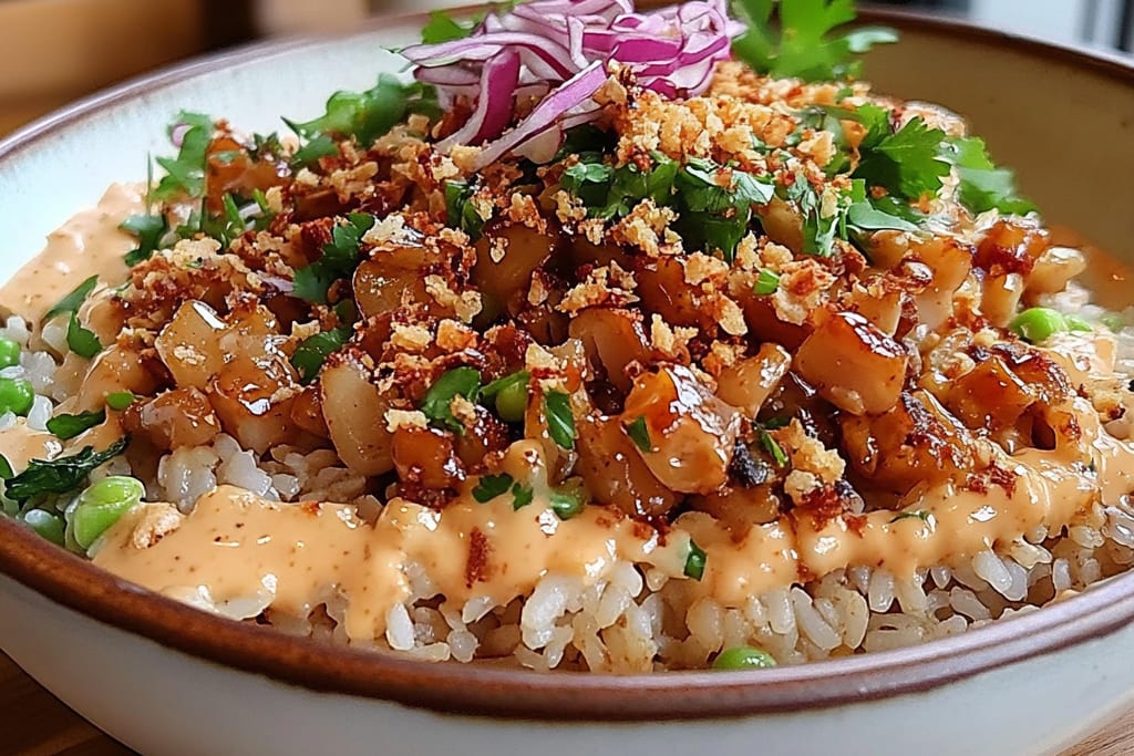 Satay Crispy Rice Salad: An Incredible Amazing Fusion of Flavor and Texture