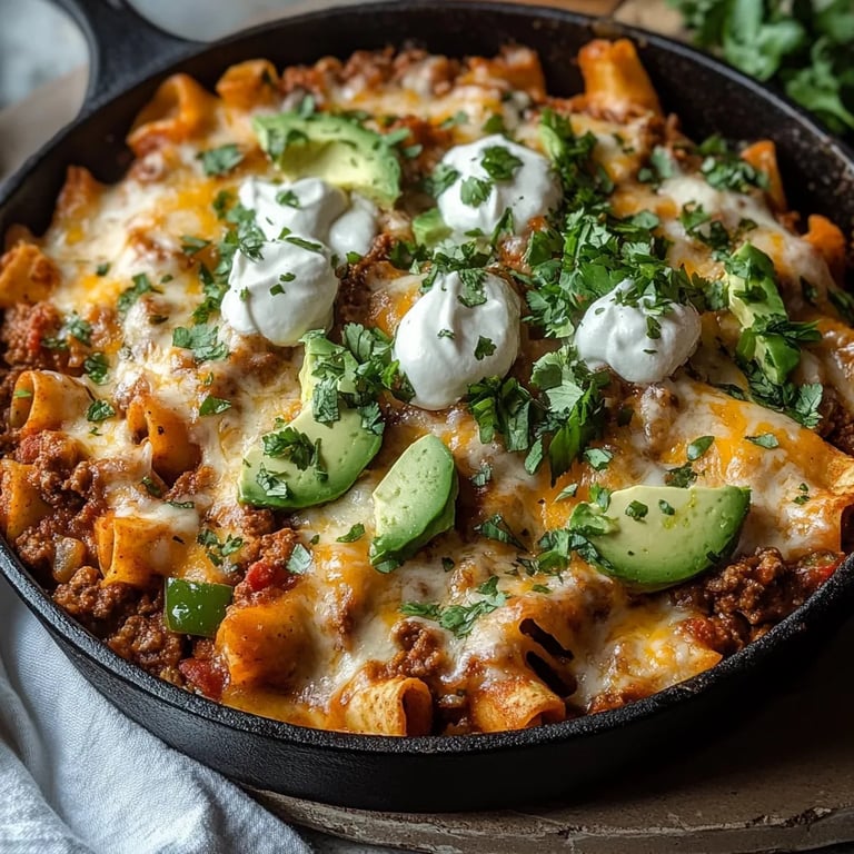 Ground Beef Enchilada Skillet: An Amazing Ultimate Recipe