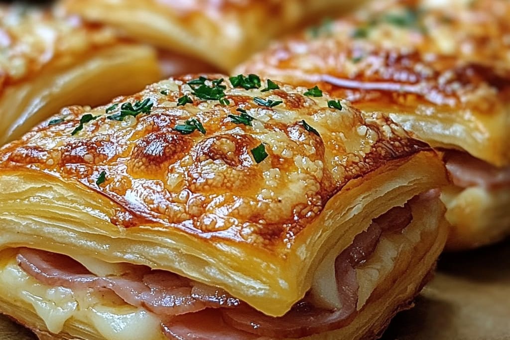 Crispy Ham & Cheese Puff Pastry Snacks: The Incredible Ultimate Recipe