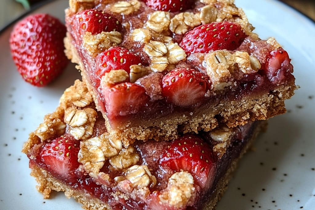 Healthy Strawberry Oatmeal Bars: An Incredible Ultimate Recipe You’ll Love