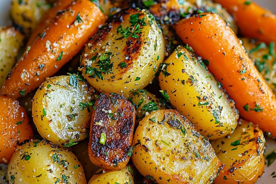 Garlic Herb Roasted Potatoes, Carrots, and Zucchini: An Incredible 7-Step Recipe
