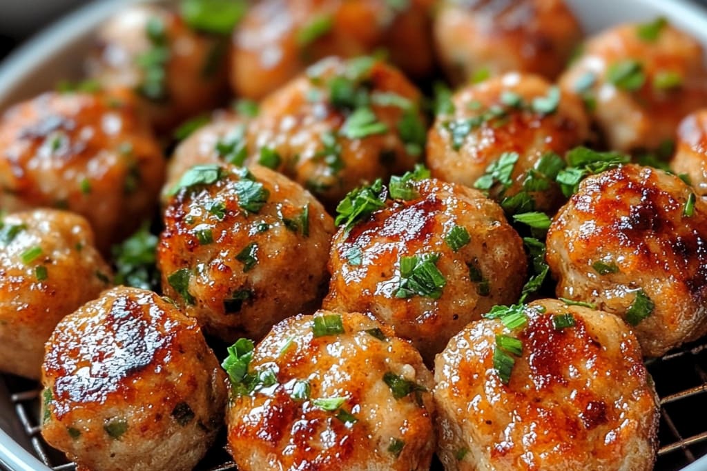 Air Fryer Turkey Meatballs: An Incredible, Healthier Dinner Option