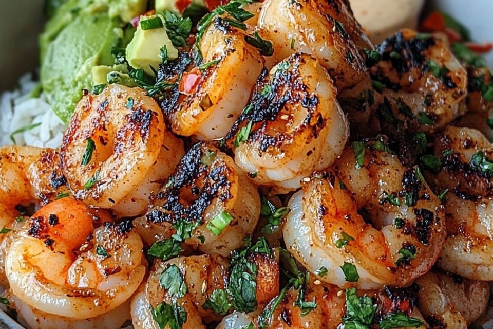 Grilled Shrimp Bowl with Avocado: An Incredible Ultimate Recipe