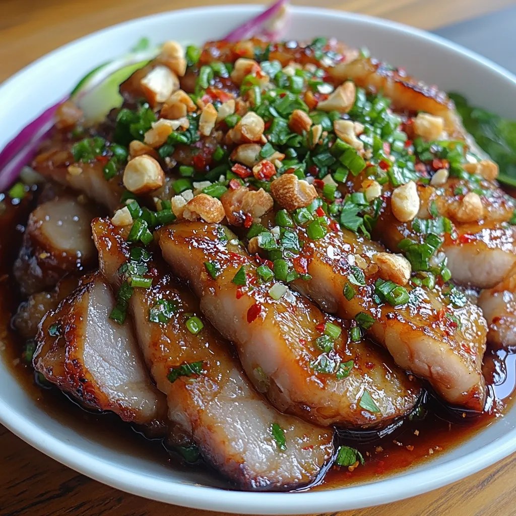 Grilled Pork in Sour Sweet Thai Sauce: An Incredible Ultimate Recipe