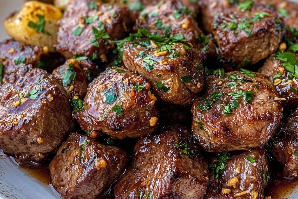 Air Fryer Garlic Butter Steak Bites: An Incredible Ultimate Recipe