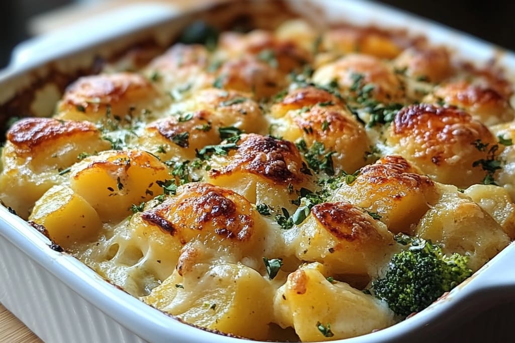Baked Potato Chicken and Broccoli Casserole: An Incredible Comforting Breakfast Delight