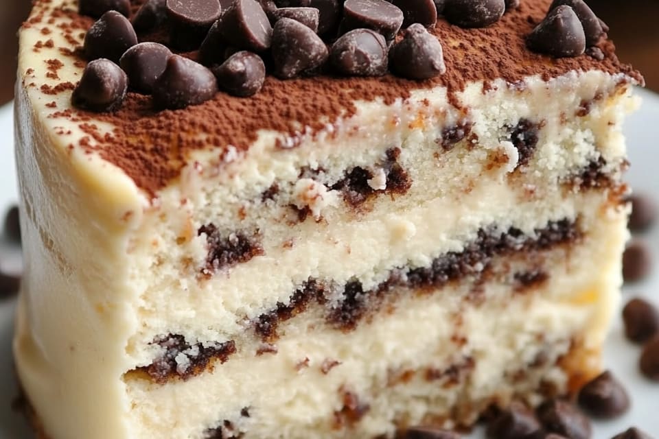 Chocolate Chip Cheesecake Cake: An Incredible Dessert Delight
