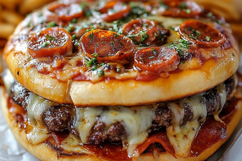 Pizza Burgers: An Incredible Ultimate Recipe with 5 Amazing Steps