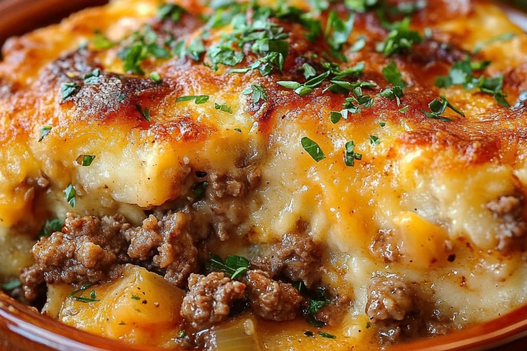 Cheddar Bay Ground Beef Cobbler: An Incredible Comforting Casserole
