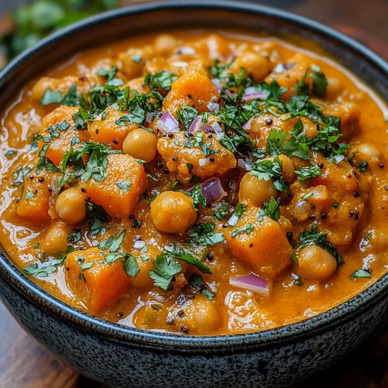 Curry de Patate Douce et Pois Chiches : Une Recette Incroyable Ultime
