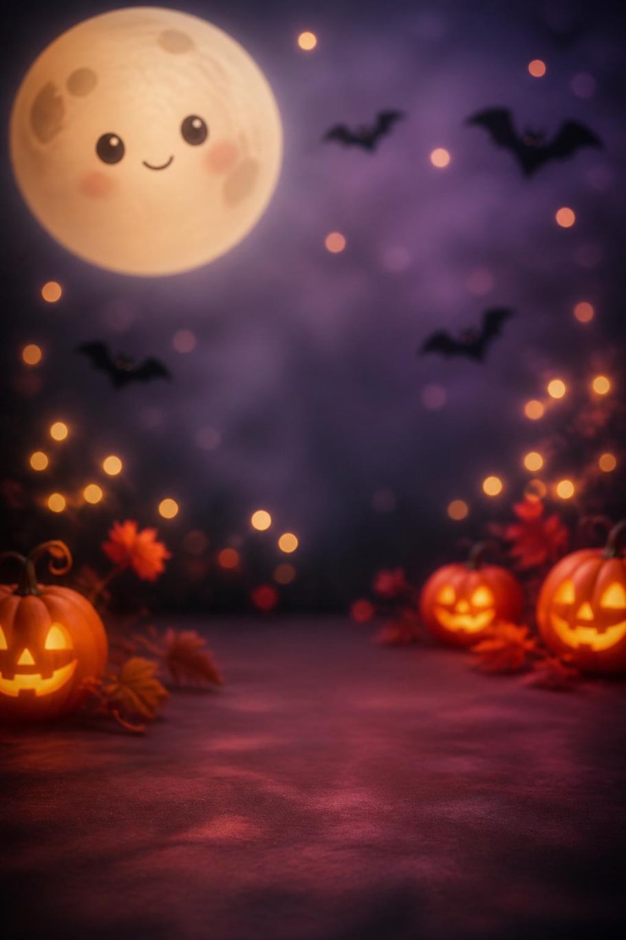 Halloween night scene for the Halloween pet video template