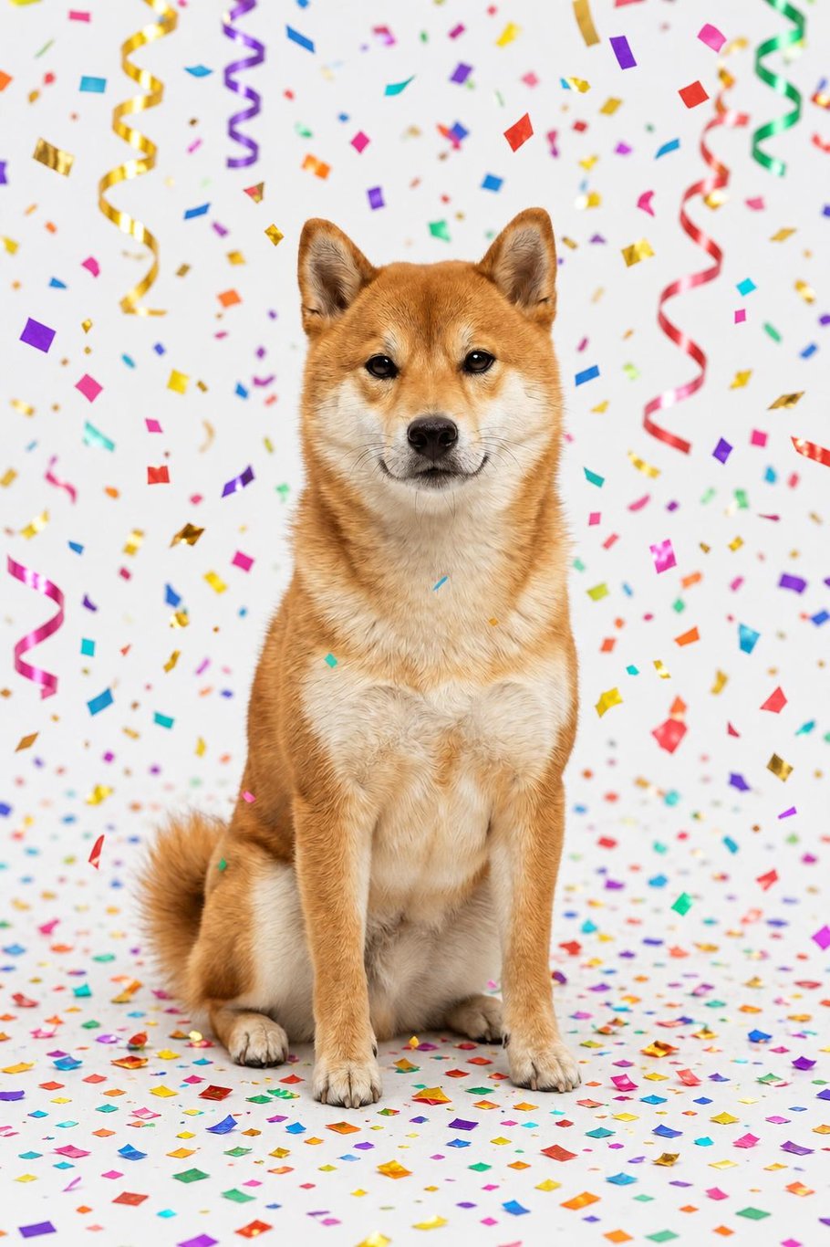 Congratulations talking pet video template preview