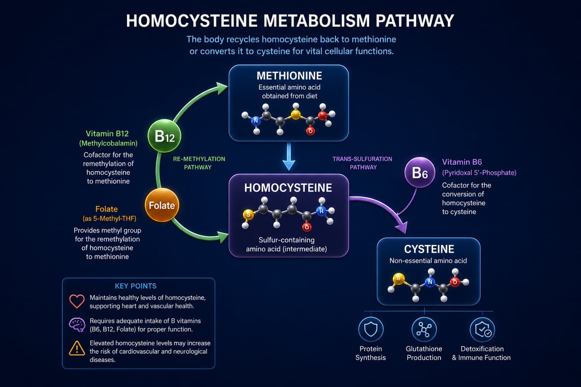 Homocysteine (Hcy): Normal Range & What It Means