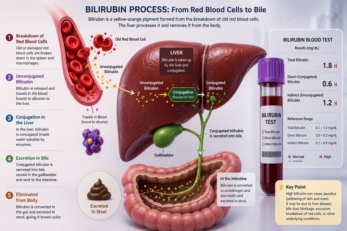 Total Bilirubin (TBIL): Normal Range & What It Means