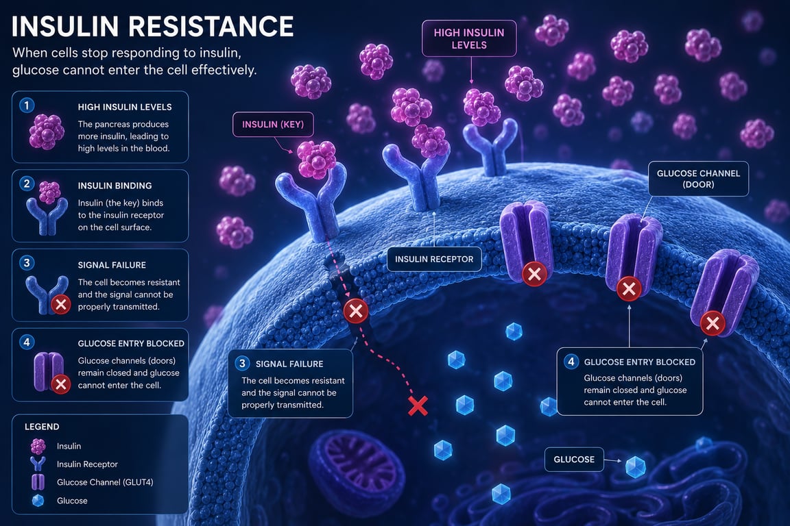 Insulin Resistance: The Prediabetes Warning Sign