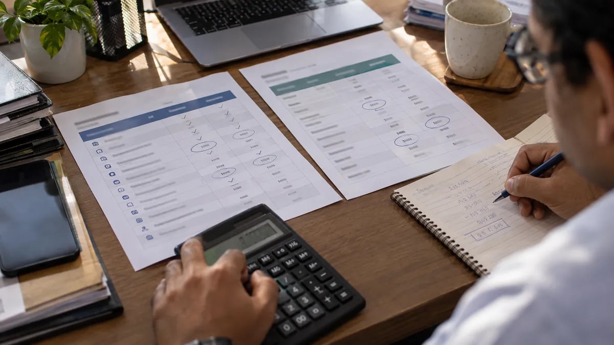 Converting vendor pricing into a yearly cost for a single doctor