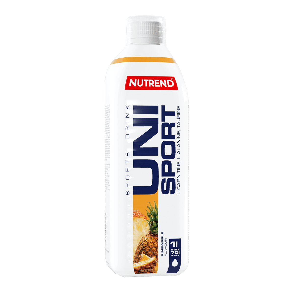 Unisport, 1000 ml, Pineapple, Hypotonic sports drink Nutrend.cz
