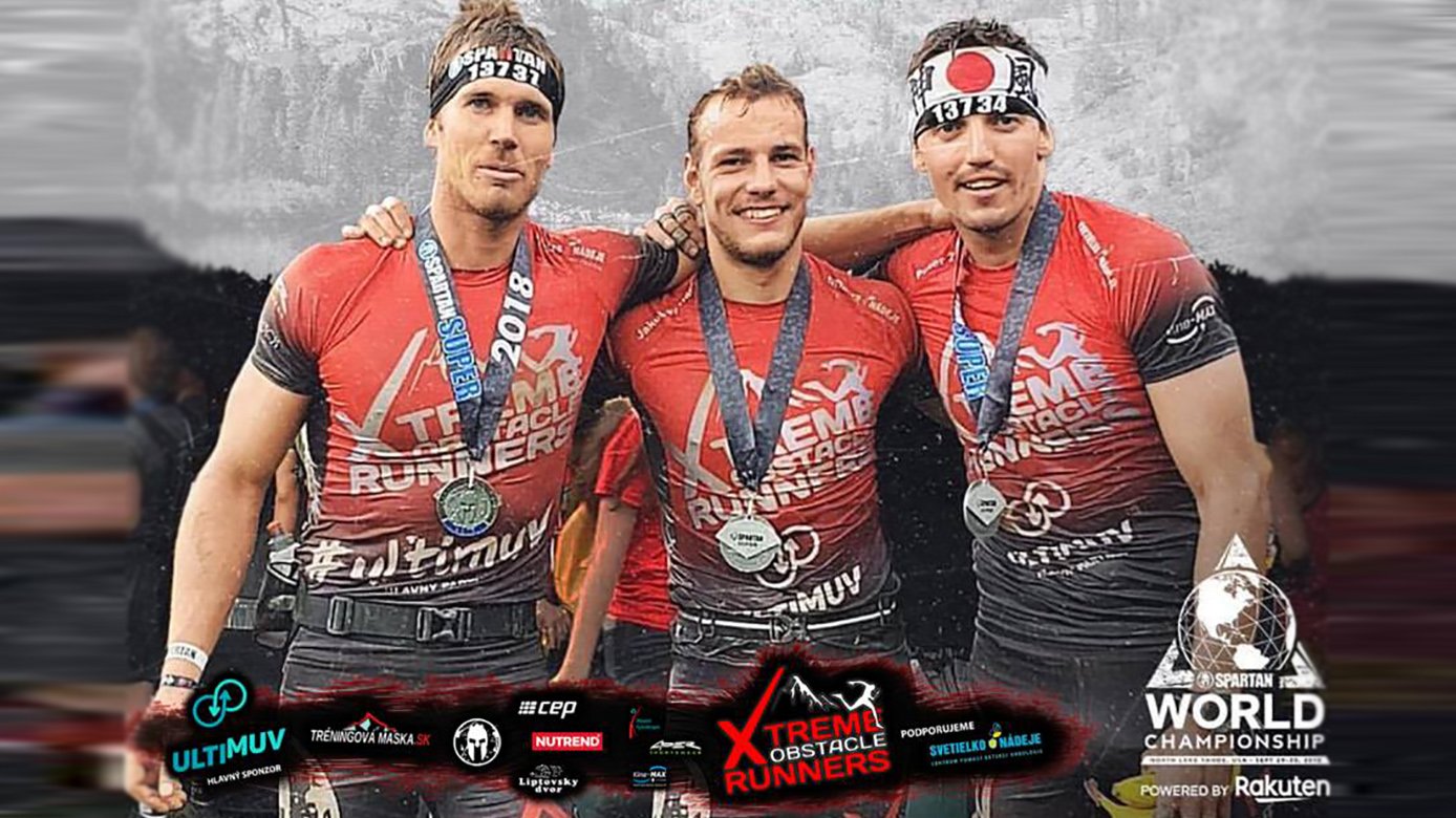 Extreme Obstacle Runners 1. evropani v týmech na MS Spartan Race