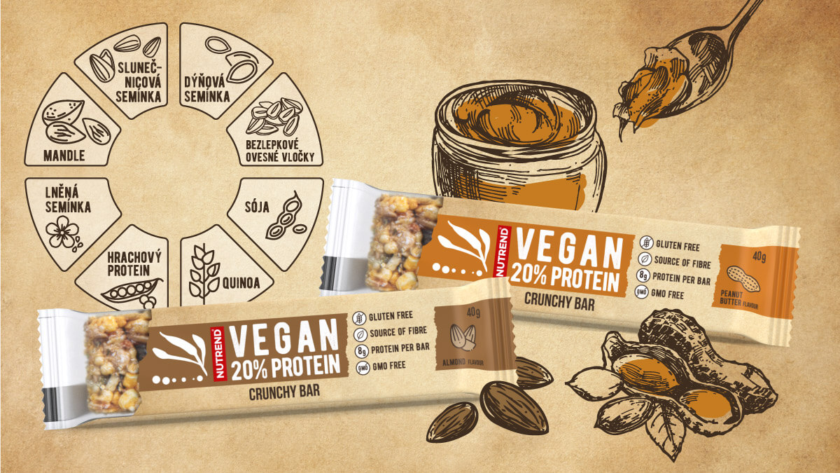 Vegan Protein Crunchy Bar