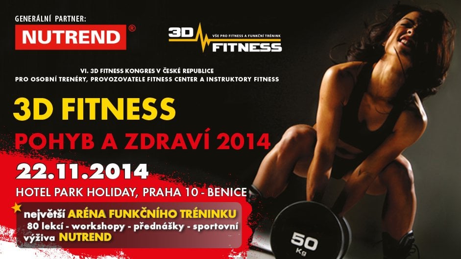 3D kongres Pohybu a zdraví 2014 v Praze Benicích