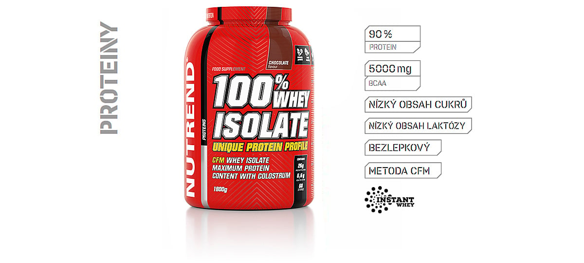 100% WHEY ISOLATE