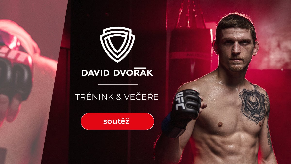Podpořte Davida Dvořáka před jeho zápasem v UFC