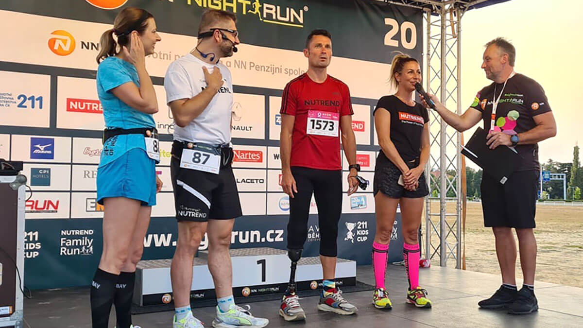 Night Run Praha – úspěšný závod, kde Nutrend tým bral medaile