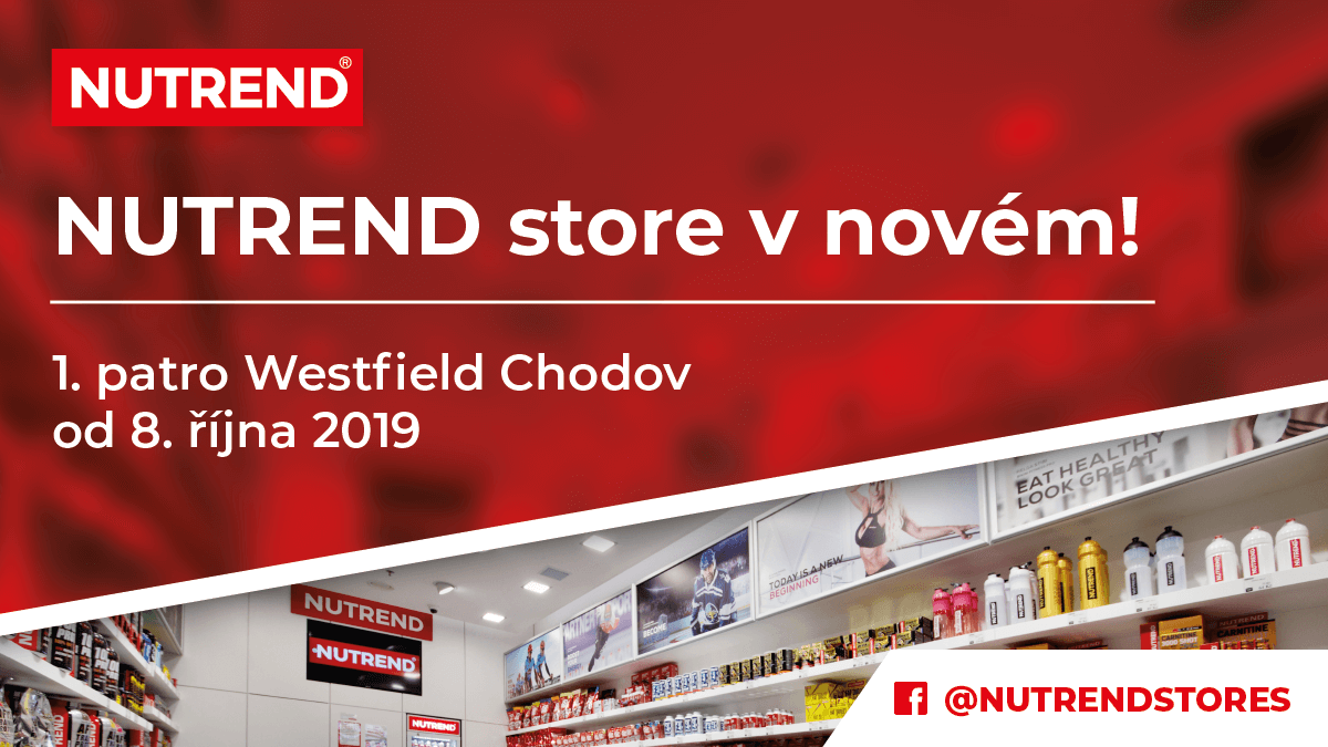 NUTREND store reopening - Westfield Chodov