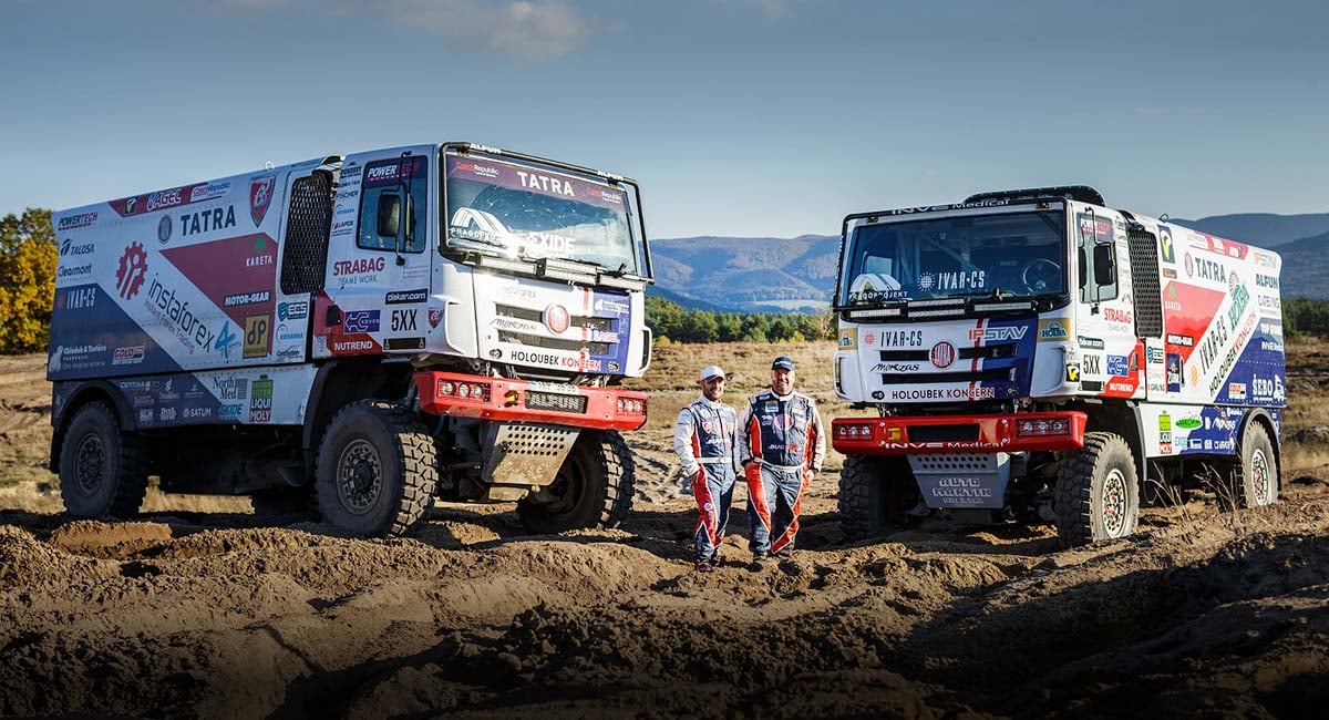 Buggyra míří na Dakar s hvězdnou sestavou Kolomý – Loprais