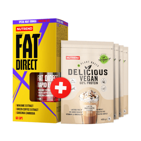 Fat Direct + 4x Delicious Vegan Protein