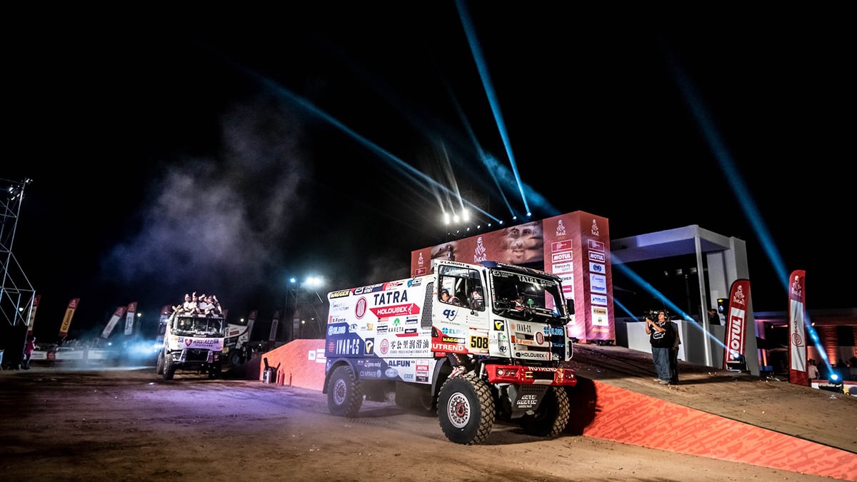 Kolomý v cíli Rally Dakar 2019. Peklo na zemi...
