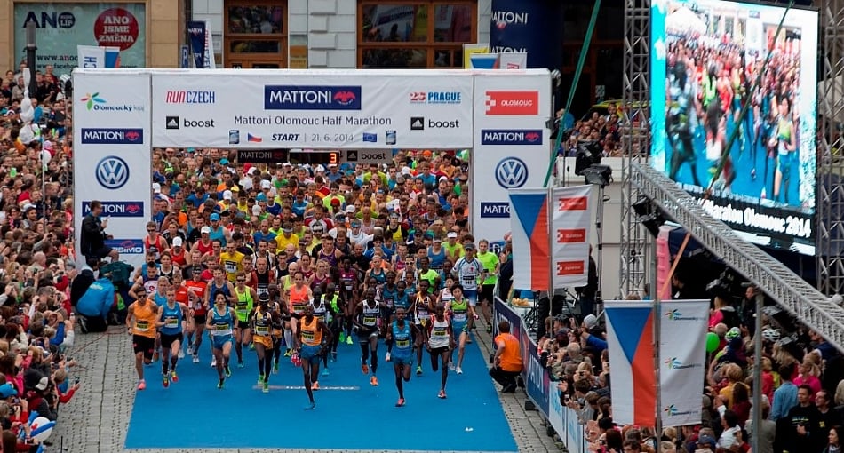 Půlmaraton v Olomouci