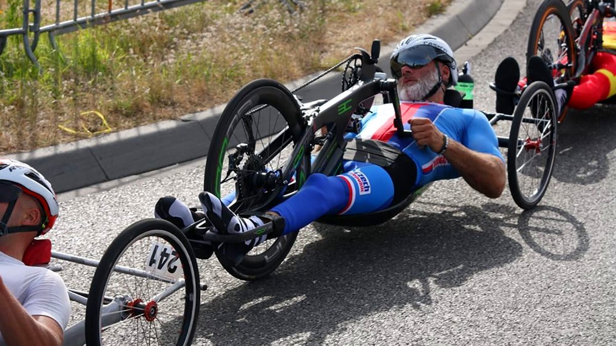 Handbiker Antal chce uspět na MS a touží po paralympiádě