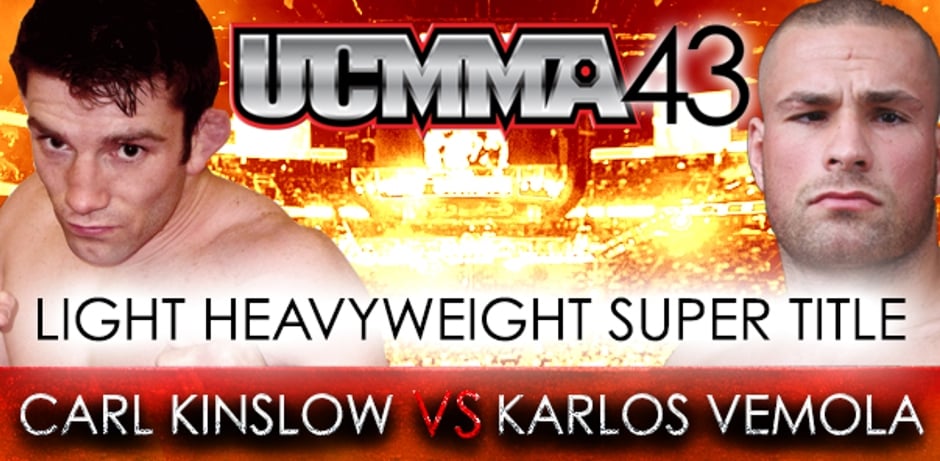 Karlos Vemola o titul -93kg asociace UCMMA!