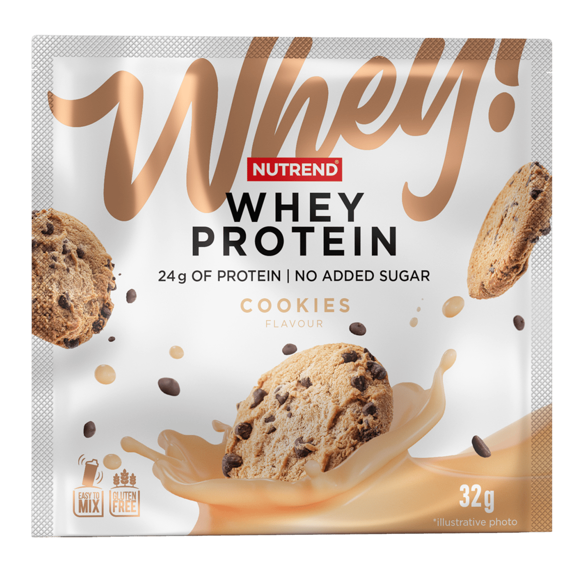 Protéine Whey Performance Nu3 - Saveur Cookies, 1kg - Poudre Pour Musculation Et Fitness