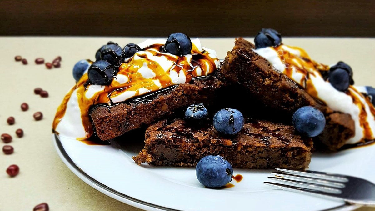 Brownies bez lepku, cukru a laktózy