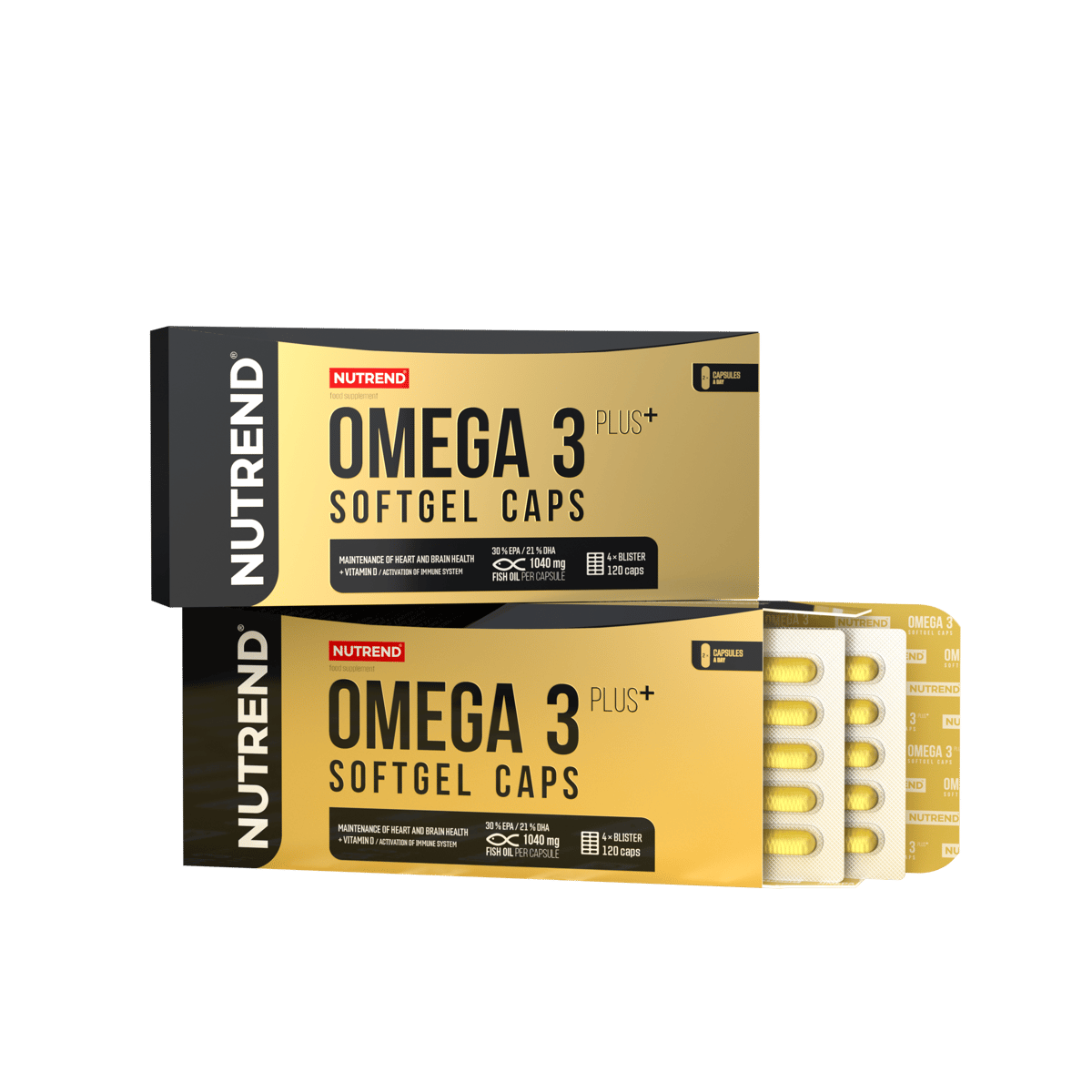 Omega 3 Plus Softgel Caps NUTREND