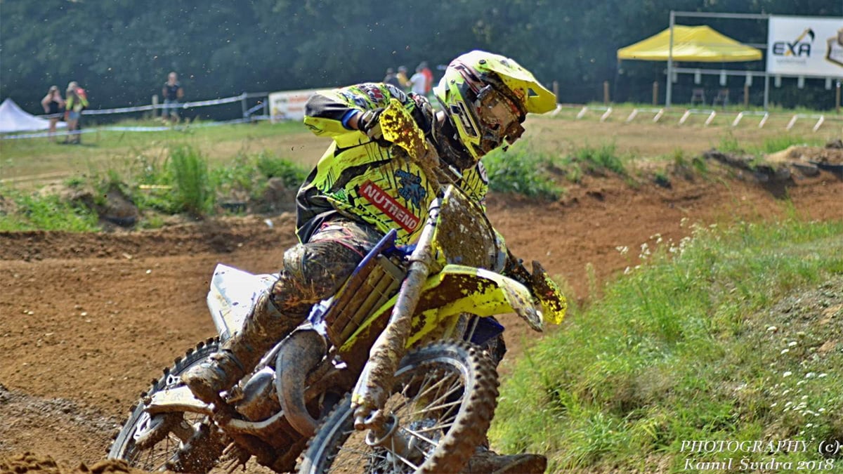 Prášilo se, ale i tak Hrabica Motocross Team dovezl medaile.