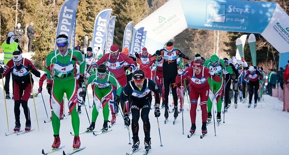 NUTREND podpořil Šumavský skimaraton Kooperativy