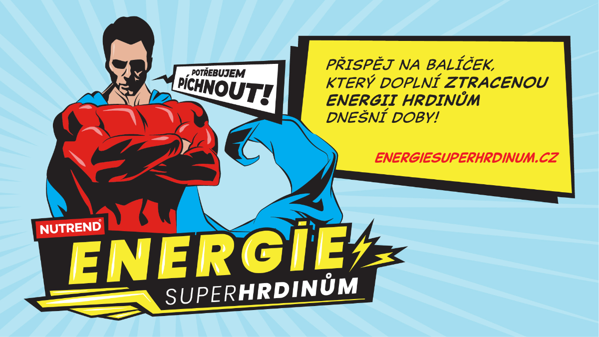 ENERGIE SUPERHRDINŮM!