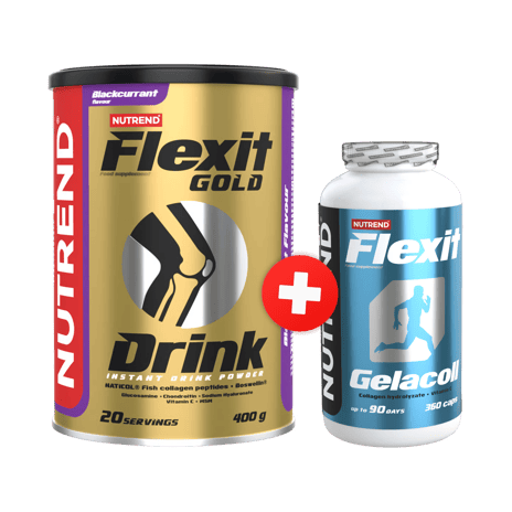 Flexit Gold Drink + Flexit Gelacoll Caps GRATIS